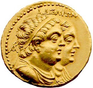 Ptolemy II and his sister-wife, Arsinoë II