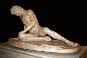 The Dying Gaul? He's not drunk, he's just had too much to drink