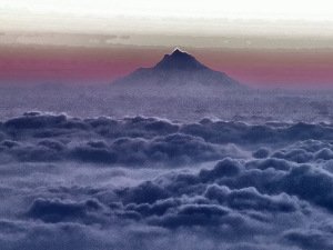 Mount Athos from Mount Olympus