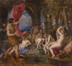 Actaeon sees Artemis in the buff. Life is about to get very hard for him